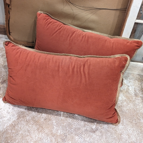 Other - Rust Velvet pillows